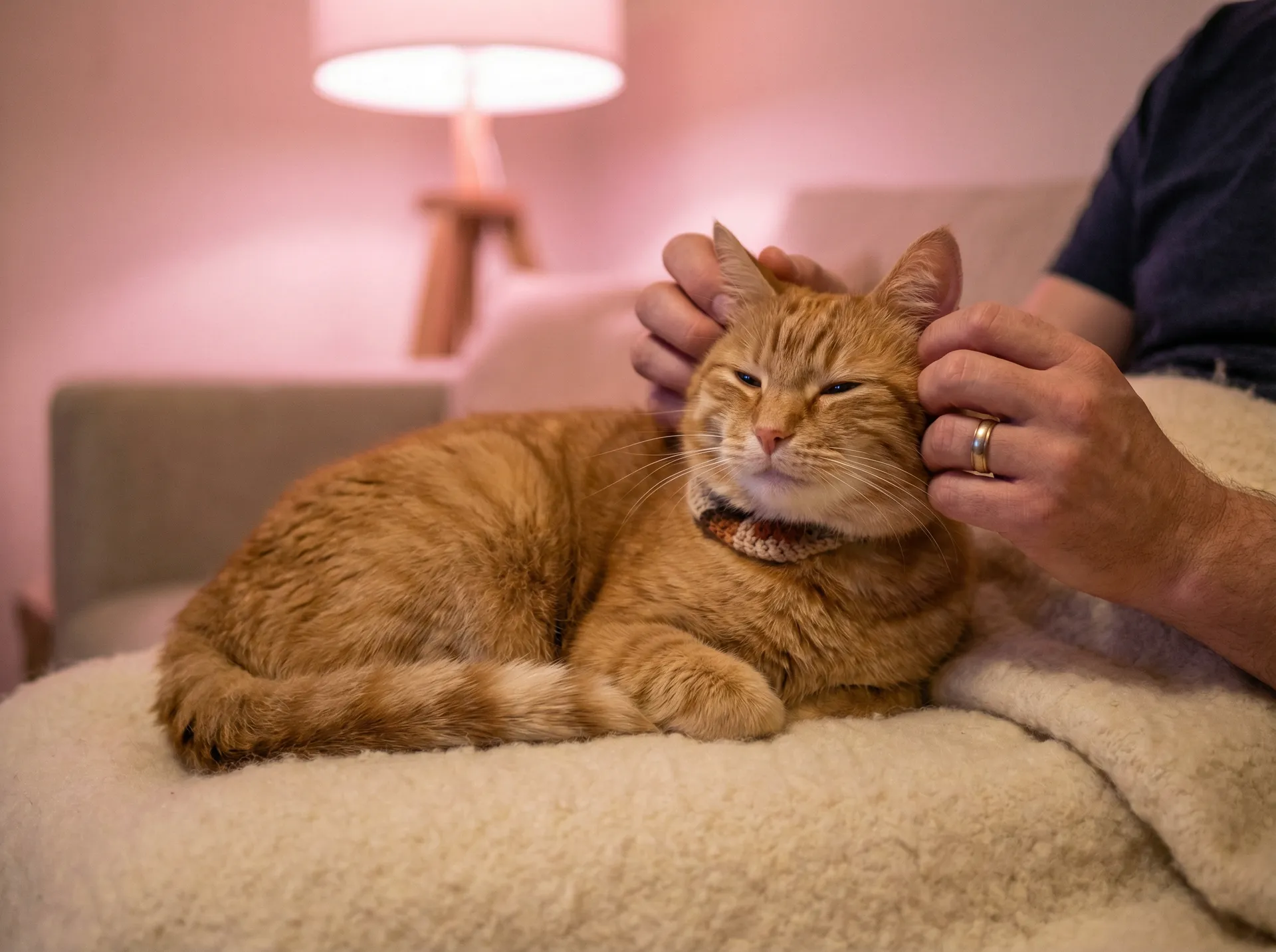 猫咪被温柔抚摸的幸福时刻 - 黑太阳731 电影